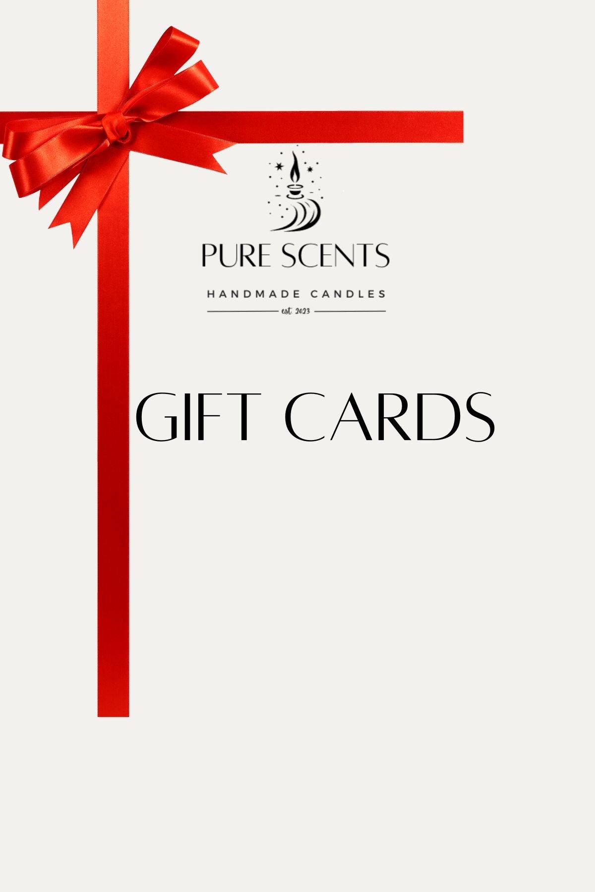 Gift Cards - Pure Scents Uk